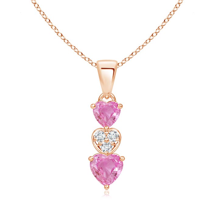 AA - Pink Sapphire / 0.82 CT / 14 KT Rose Gold