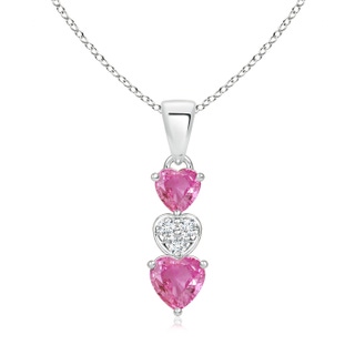 Heart AAA Pink Sapphire