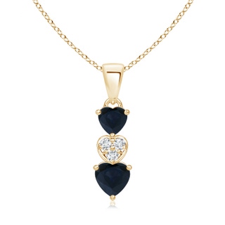 Heart A Blue Sapphire