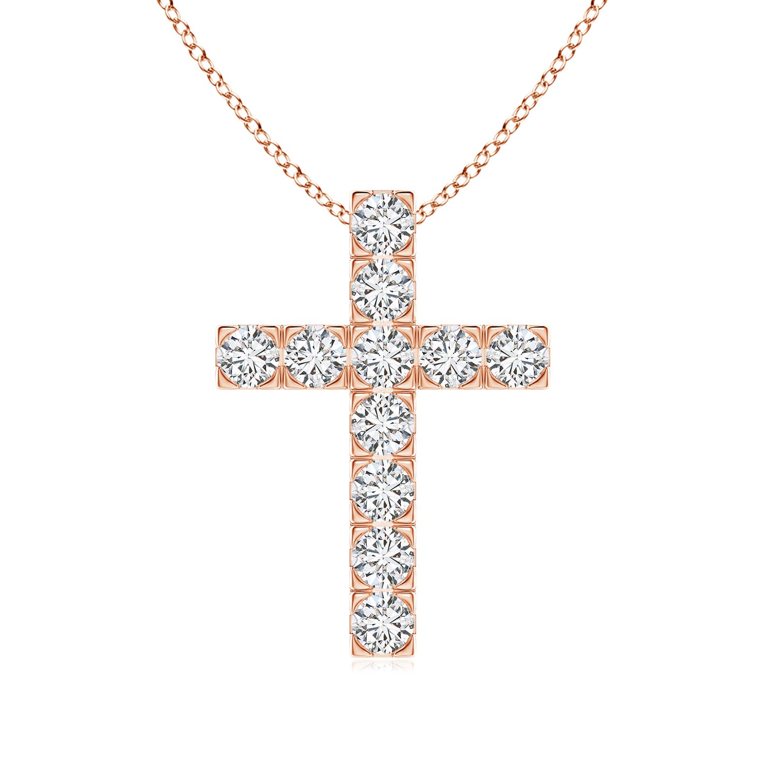 H, SI2 / 1.16 CT / 14 KT Rose Gold