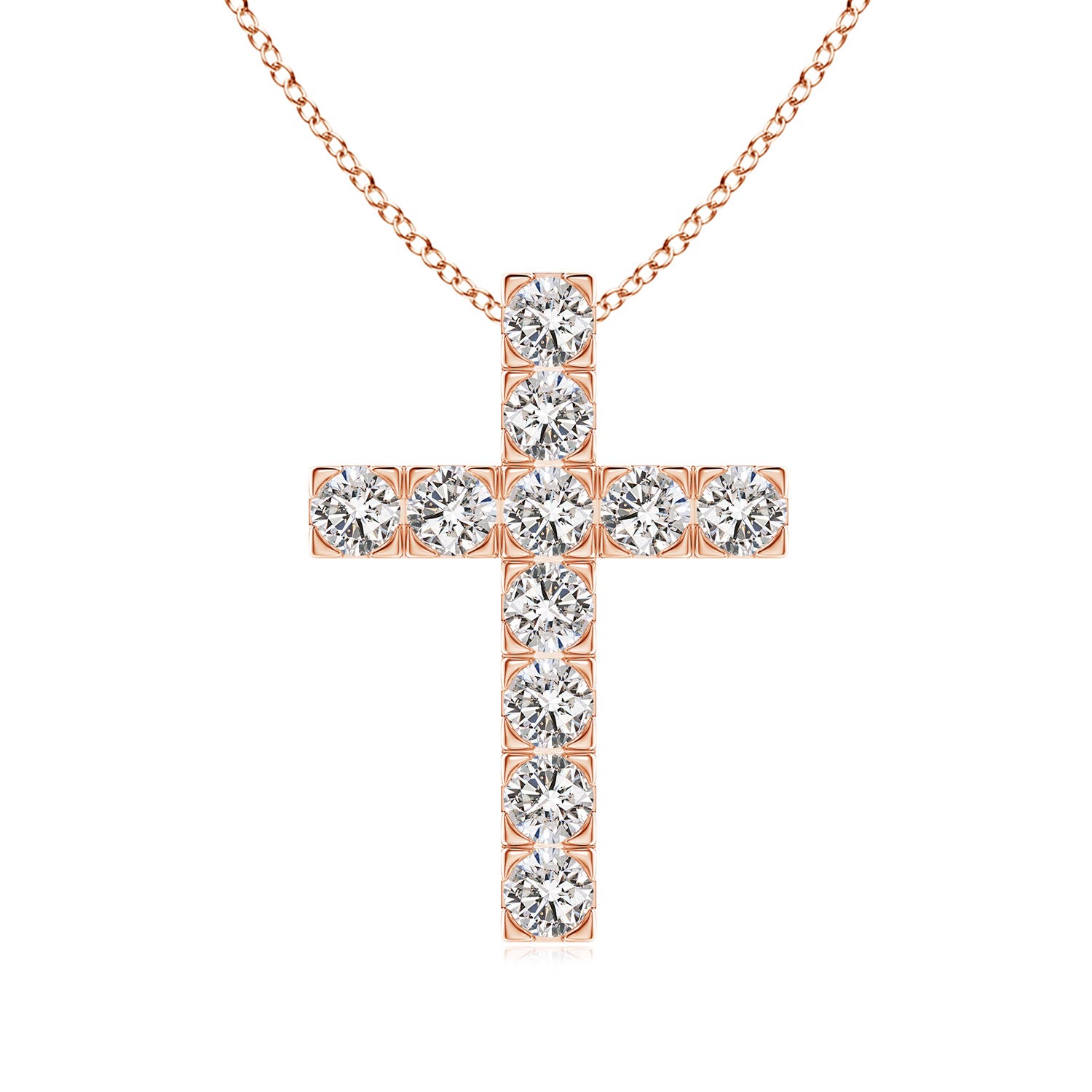 I-J, I1-I2 / 1.16 CT / 14 KT Rose Gold