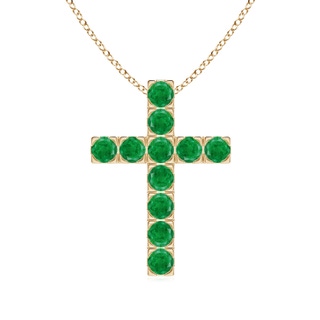 Round AA Emerald