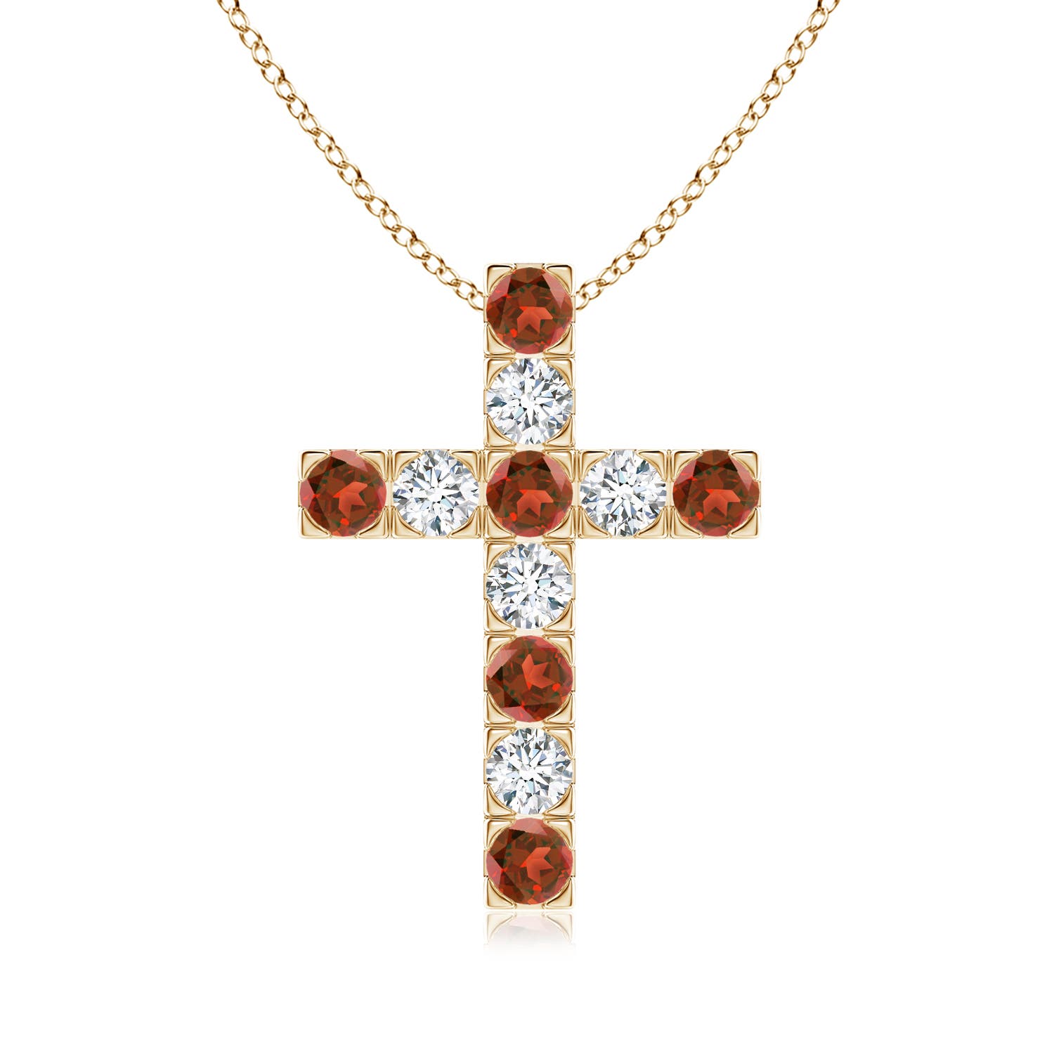 AA - Garnet / 1.43 CT / 14 KT Yellow Gold