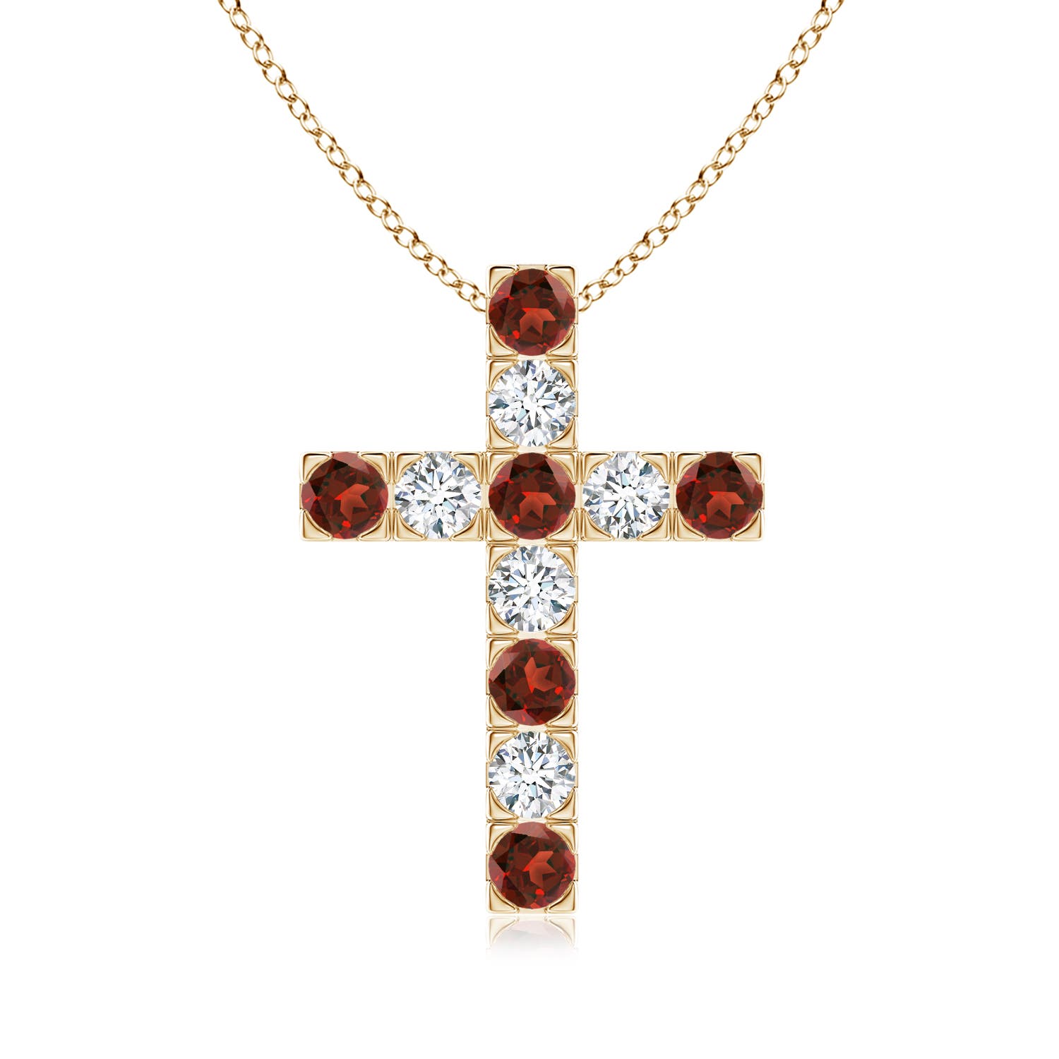 AAAA - Garnet / 1.43 CT / 14 KT Yellow Gold