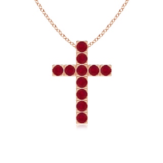 Round AA Ruby