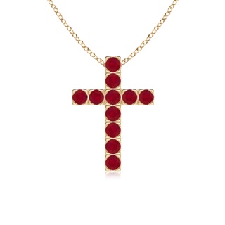 Round AA Ruby