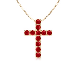 Round AAA Ruby