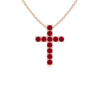 Round AA Ruby