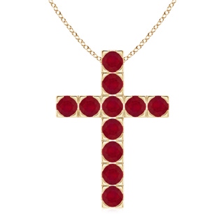 Round AA Ruby