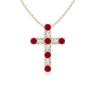 Round AA Ruby