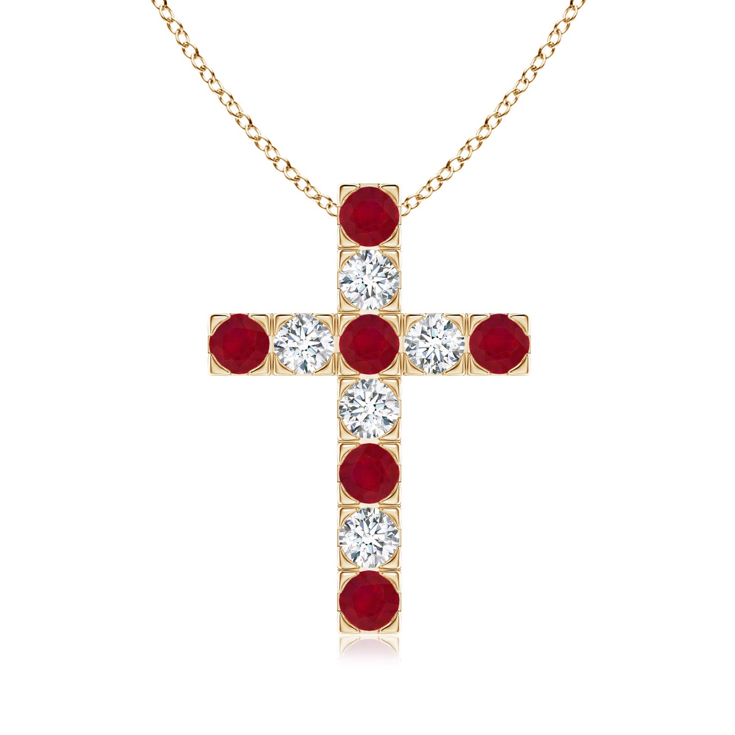 AA - Ruby / 1.43 CT / 14 KT Yellow Gold