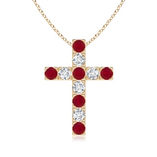 Round AA Ruby