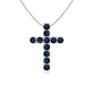 Round A Blue Sapphire