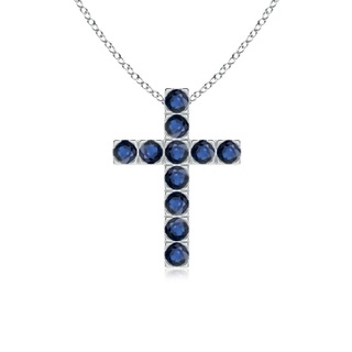 Round AA Blue Sapphire