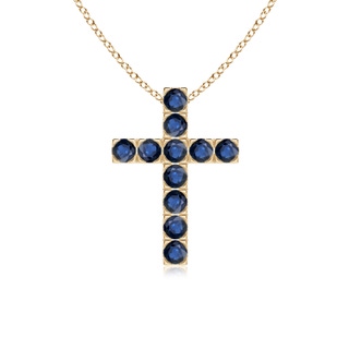 Round AA Blue Sapphire