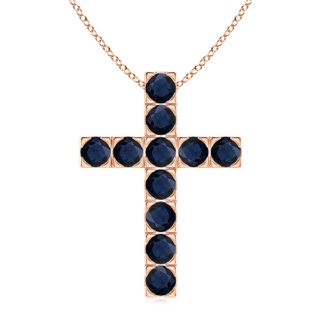 Round A Blue Sapphire