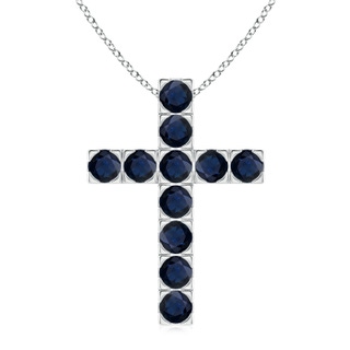 Round A Blue Sapphire
