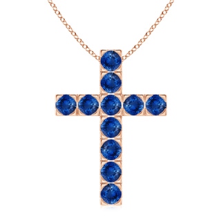 Round AAA Blue Sapphire