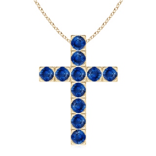 Round AAA Blue Sapphire