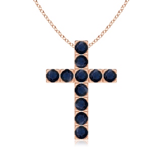 Round A Blue Sapphire