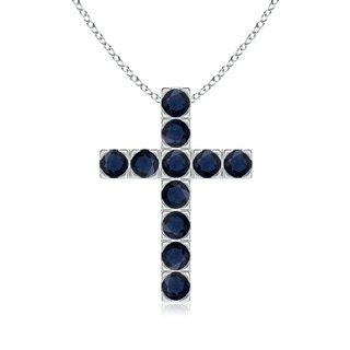 Round A Blue Sapphire
