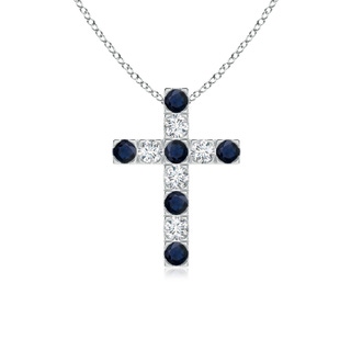 Round A Blue Sapphire