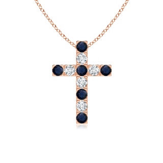Round A Blue Sapphire