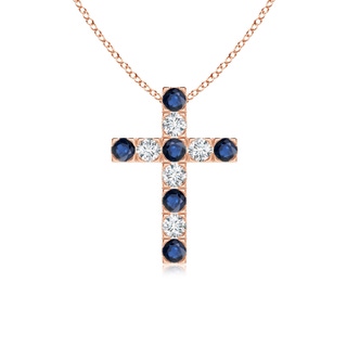 Round AA Blue Sapphire