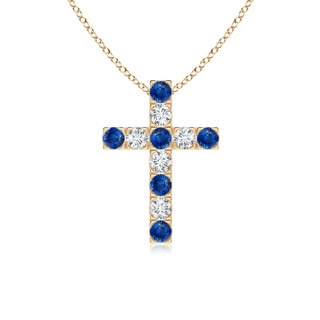 Round AAA Blue Sapphire