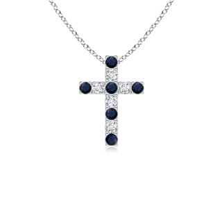 Round A Blue Sapphire