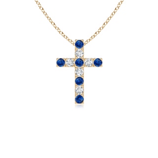 Round AAA Blue Sapphire