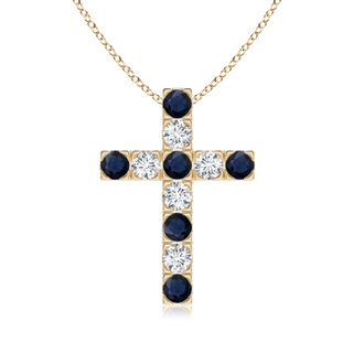 Round A Blue Sapphire