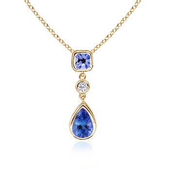 AA - Tanzanite / 1.47 CT / 14 KT Yellow Gold