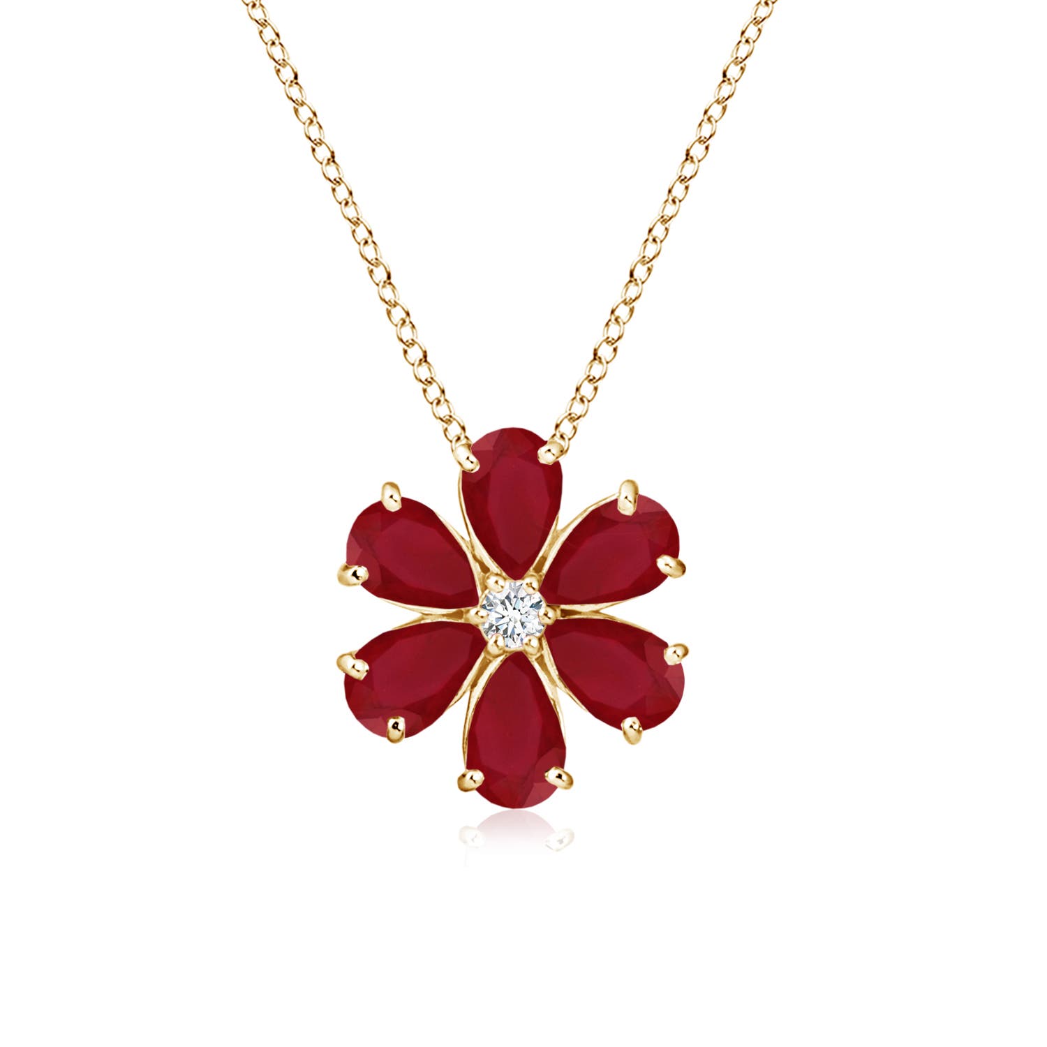 AA - Ruby / 2.47 CT / 14 KT Yellow Gold