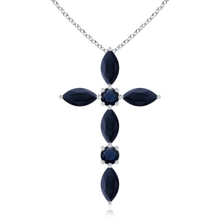 Marquise A Blue Sapphire