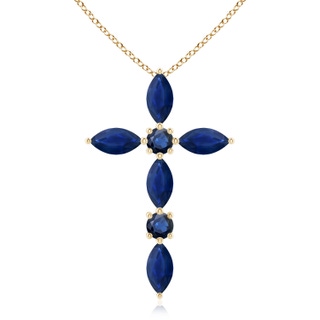Marquise AA Blue Sapphire