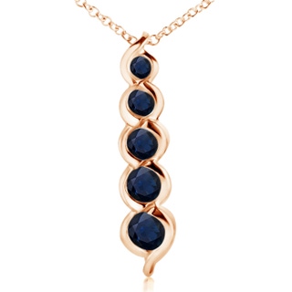 Round A Blue Sapphire