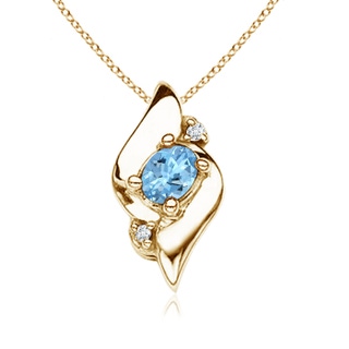 Oval AAAA Aquamarine