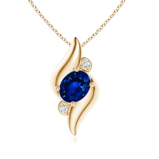 Oval AAAA Blue Sapphire