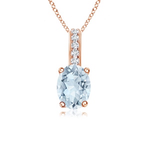 Oval A Aquamarine