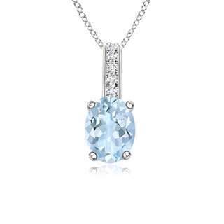 Oval AA Aquamarine