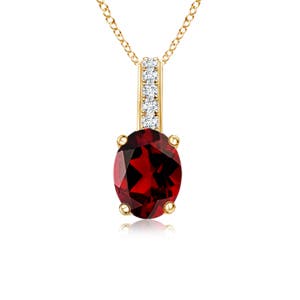 AAAA - Garnet / 1.13 CT / 14 KT Yellow Gold