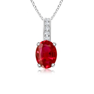 Oval AAA Ruby