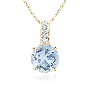 Round A Aquamarine