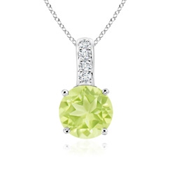 Round A Peridot