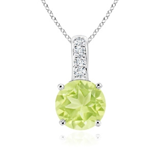 Round A Peridot