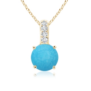 Round A Turquoise