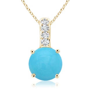 Round AA Turquoise