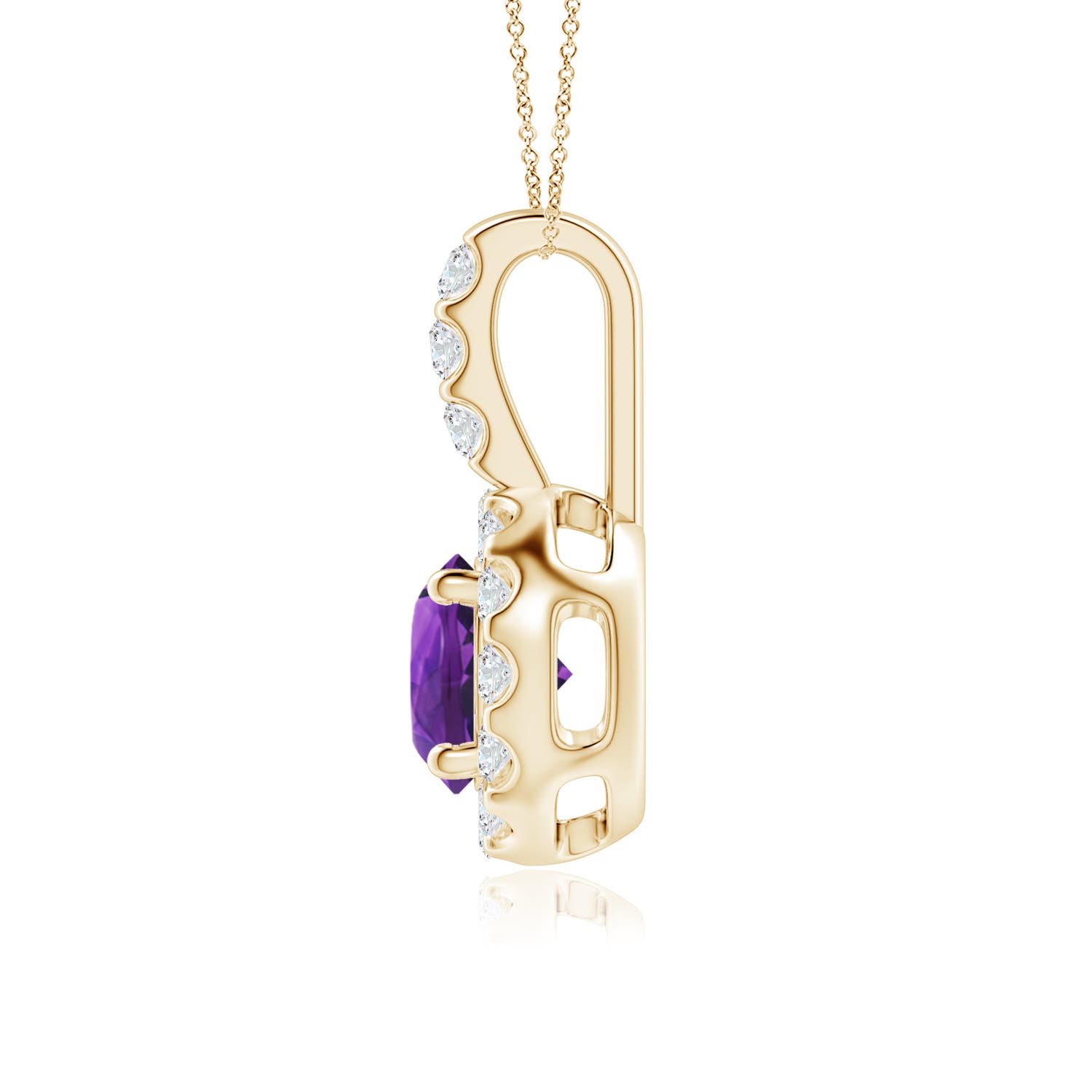 AAAA - Amethyst / 1.07 CT / 14 KT Yellow Gold