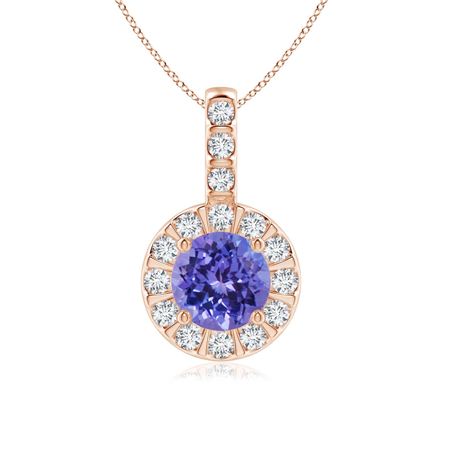 AA - Tanzanite / 1.17 CT / 14 KT Rose Gold